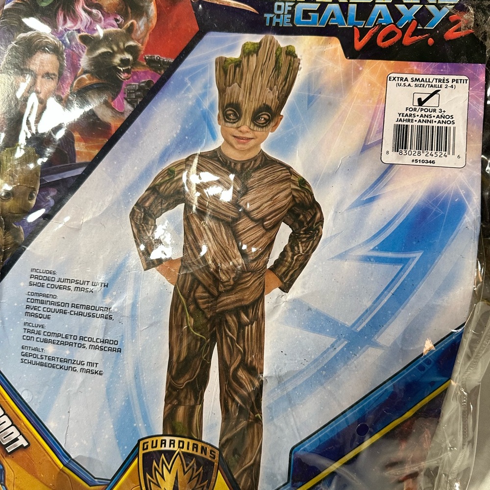 Halloween, size extra small kids group costume